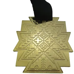 16 Jahre Lieferant individuell gefertigte Metallmedalen mit individuellem Logo leere Medaillen mit Band