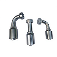 Raccords hydrauliques métalliques de qualité supérieure, accessoires durables et légers pour engins de chantier