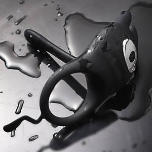 Penis halkası erkek boşalma kontrol vibratör çiftler için su geçirmez silikon yetişkin oyuncak mastürbasyon - Product Image 5