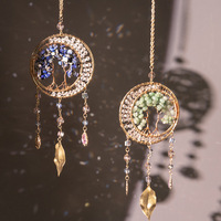 Pendentif en cristal artisanal Arbre de Vie en améthyste, best-seller de Lianyungang, idéal pour toutes les occasions, vente en gros en Chine