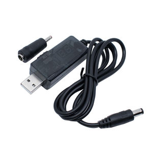 Convertisseur USB Boost Alimentation/<span class=keywords><strong>Chargeur</strong></span>/Câble convertisseur 5V 9V 12V Convertisseur élévateur USB avec connecteur 3.5x1.35mm - Product Image 1