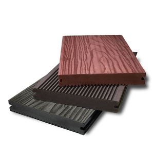 Disponible en varios colores Excelente rendimiento físico Cubierta de madera sintética Cubierta compuesta de plástico en relieve Cubierta hueca WPC - Product Image 1