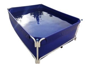 Bacs d'élevage de poissons pliables et flexibles en PVC, <span class=keywords><strong>bassin</strong></span> carré en plastique <span class=keywords><strong>pour</strong></span> équipement d'aquaculture - Product Image 2