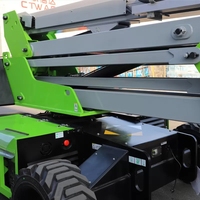 Meilleure vente Plate-forme de travail aérien Cherry Picker Quatre roues Construction Boom Lifter Lifter Trolley Lifting Up