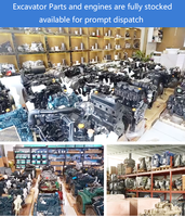 Ensemble moteur d'excavatrice 3406C, ensemble moteur diesel 3406C pour pièces de machines de construction CAT