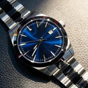 Montre mécanique automatique de luxe Latiris, mouvement automatique, acier inoxydable, 41 mm, cadran en cristal saphir, résistante à l'eau 3 BAR, unisexe - Product Image 5