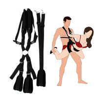 Nouvelles balançoires sexuelles ajustables pour couples avec sangles de soutien lombaire, kit de bondage DIY pour jeux sexuels