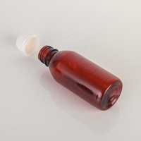 100ml 200ml PET Bouteille en plastique Pilule Capsule Médicament Conteneur Vitamine Pharmaceutique Bouteille Sirop Bouteille