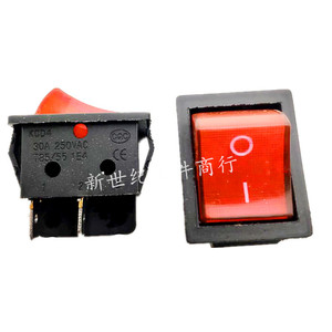 Interrupteur à bascule Kcd4 30A 250VAC avec indicateur LED pour machine à souder, panneau de générateur - Product Image 2