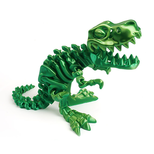 Figura de Dinosaurio Tiranosaurio Rex Impresa en 3D de Pangoo, Esqueleto de Plástico, Regalo Temático de Animales, Juguete Artesanal, Escala 1/12, Edades 7+ - Product Image 4