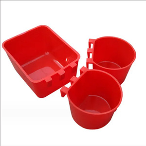 Nuovo 25g 50g ciotola di plastica per mangiatoia per uccelli riciclata per pappagallo canarino - Product Image 2