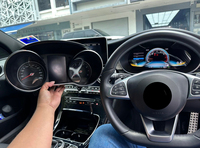 Los Más Vendidos: Panel de Instrumentos Digital LCD de 12.3 Pulgadas con CarPlay para Mercedes-Benz W205 W253 C200 C260 GLC 15-19