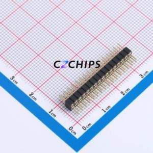 XDZ200C-2-16-Z-2.8-G1 Pin Header Through hole Component (THT),P=2mm Connector 2x16P 2mm 2mm Round Pin - Product Image 1