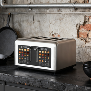 <span class=keywords><strong>Tostadora</strong></span> LCD Máquina <span class=keywords><strong>de</strong></span> desayuno <span class=keywords><strong>Tostadora</strong></span> automática - Product Image 3