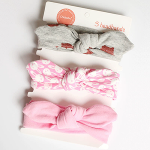 Set di Accessori per <span class=keywords><strong>Capelli</strong></span> con Fiocco per Bambine, Graziosa Fascia con Orecchie di Coniglio e Stampa a Quadri per Acconciature Decorative - Product Image 4