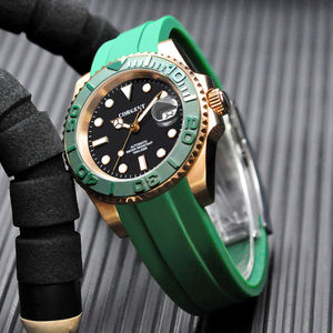 <span class=keywords><strong>Reloj</strong></span> de Buceo CORGEUT de 40 mm con Correa de Caucho y Cristal de Zafiro, 10 ATM, Movimiento NH35, Logotipo Personalizado, <span class=keywords><strong>Reloj</strong></span> Mecánico Automático <span class=keywords><strong>para</strong></span> Hombre - Product Image 6