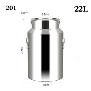 DFC125 Nouveau Seau Isotherme en Acier Inoxydable de 3L à 110L pour Maison et Restaurant, Conteneur de Stockage de Lait - Product Image 6