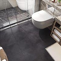 Carreaux auto-adhésifs pour bricolage Revêtement de sol en PVC imperméable Revêtement de sol en vinyle pour cuisine Salle de bain Commande par correspondance Emballage Vinyle Utilisation intérieure