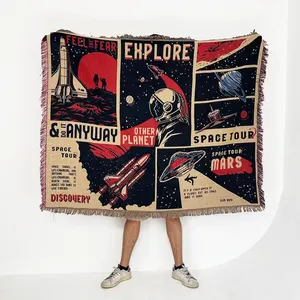 20 % OFF For Proofing Fee Accept Customization Tapestry Woven Throw Blanket