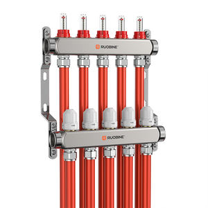 <span class=keywords><strong>Colector</strong></span> RUOBINE Colectores de acero inoxidable <span class=keywords><strong>Colector</strong></span> <span class=keywords><strong>radiante</strong></span> de bucle niquelado de 2 a 12 vías <span class=keywords><strong>para</strong></span> sistema de calefacción por <span class=keywords><strong>suelo</strong></span> <span class=keywords><strong>radiante</strong></span> - Product Image 2