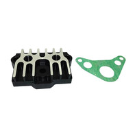 Sportsmoto EN STOCK Plaque adaptatrice de refroidisseur d'huile moteur pour moto 125cc 140cc Pit Dirt Monkey Dax, VTT Quad
