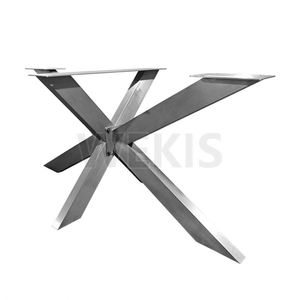 WEKIS Metal Table Foot <b>for</b> Dining Room Heavy Duty Table <b>Legs</b> <b>for</b> Glass Marble and Wood Furniture <b>Legs</b> <b>for</b> Home Kitchen Office - Product Image 1