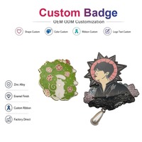 Badge métallique personnalisé avec logo, épinglette en émail dur, alliage de zinc, placage or et argent, broche personnalisée, fabrication OEM ODM, vente en gros