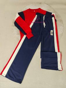 <span class=keywords><strong>Felpa</strong></span> alla moda spessa <span class=keywords><strong>tuta</strong></span> sportiva da donna autunno <span class=keywords><strong>e</strong></span> inverno elegante Set a gamba larga da donna - Product Image 3