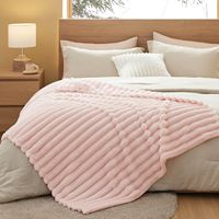Plaid en polaire doux personnalisé en polyester, couverture confortable toutes saisons pour canapé, moderne, léger, pour la maison, l'hôtel, cadeau, vente en gros