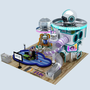 Équipement interactif de terrain de jeu intérieur FEC en gros, jeu de golf familial personnalisé pour enfants et adultes - Product Image 6