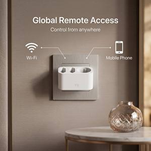 Prise intelligente WiFi modèle EU Standard, adaptateur multi-prises 3 voies, prise de courant télécommandée sans fil avec minuterie, commande vocale - Product Image 4
