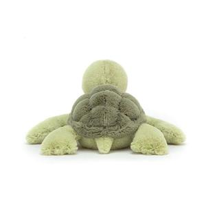 Hete Aanbieding Nieuwe Schattige Kleine Groene Zeeschildpad Knuffeldekentje met PP Katoenen Vulling Kussen of Simulatie Cadeau voor Meisjes - Product Image 2