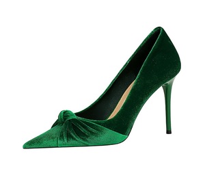รองเท้าส้นสูง Talons Zapatos แบบส้นเข็ม 10 ซม. ปลายแหลม ประดับโบว์ รองเท้าส้นสูงเซ็กซี่สำหรับผู้หญิง - Product Image 5