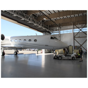 هنجر طائرات فولاذي محمول 30×40 متر للمكاتب، قابل للتخصيص لخدمات الصيانة والإصلاح، مناسب للطائرات الخاصة بالكامل - Product Image 1