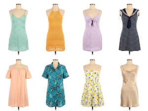 Vestidos de Verano para Adultos, Ropa Femenina Estilizadora, Mezcla Aleatoria de Diseños, Envío Completo en Camión - Product Image 1