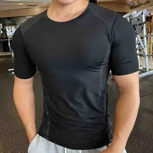 Custom Gym Wear 100% Jersey Polyester Heat Transfers For Tshirts Workout Running Shirts For Men Sport/