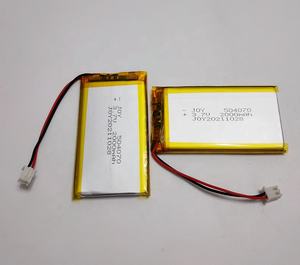 504070 3,7 В 2000 мАч перезаряжаемая литий-ионная полимерная батарея с разъемом Pcb и JST XHR-2P - Product Image 6