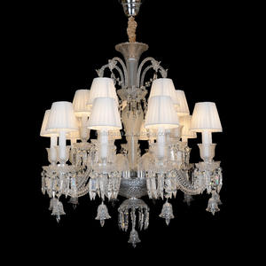 Lustre en verre de conception de <span class=keywords><strong>Baccarat</strong></span> de haute qualité s'allumant avec le cristal K9 - Product Image 2