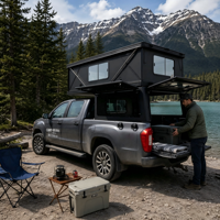 Sistema Universal de Cama para Camioneta, para Acampar al Aire Libre, Aventuras y Viajes de Larga Distancia
