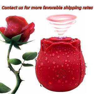 Masseur personnel Rose à 10 modes de vibration et fonction de succion - Dispositif intime en silicone étanche pour <span class=keywords><strong>achat</strong></span> en gros - Product Image 1