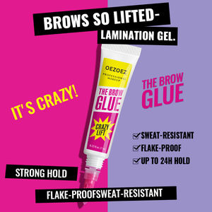 Gel à sourcils <span class=keywords><strong>transparent</strong></span> liquide longue durée imperméable à l'eau, marque propre personnalisée en gros, gel à sourcils avec brosse - Product Image 5