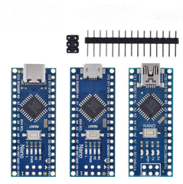 Nano V3.0 CH340 Atmega328P USB to TTL Atmega328p Microcontroller Development Board