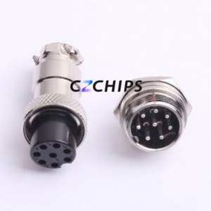 KH-GX16-8P Circular (Cable) Connector Connector ( Jack Specification: M16 )( Total PIN Count: 8P )( Gender: Male-Female Set ) - Product Image 2