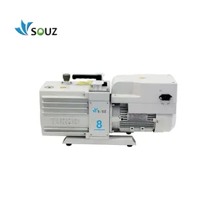 SOUZ OEM HVAC 오일 진공 펌프 2L/S 4L/S 6L/S 전기 2 단 펌프 T8 더블 스테이지 2XZ-2 로터리 베인 진공 펌프