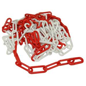 Kunstoff-gliederkette, เน่า/weiβ, länge 5 M - Product Image 1