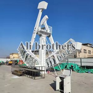 Atracciones de Parque de Diversiones, Juegos Mecánicos Kamikaze para Interiores/Exteriores, Meteor Hammer Skymaster, Diseño de Fibra de Vidrio Resistente, Centros Comerciales - Product Image 2
