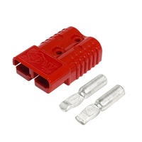 Conector de Batería para Transpaleta Eléctrica, Enchufe de 2 Polos 175A, Contacto Plateado para Reparación de Cables de Cargador y Suministro de Piezas