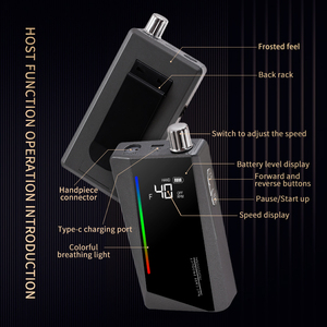 Nuevo Taladro Eléctrico para Uñas sin Escobillas, Pantalla Grande, 40000 rpm, Rotación Potente para Remover Gel de Uñas Rápidamente, Salón de Uñas - Product Image 3