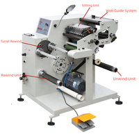 Machine de découpe et de rembobinage automatique pour étiquettes adhésives en rouleau, type Dominator