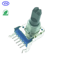 Arbre d'isolation en film de carbone à prix compétitif 6 broches 11MM a503k b504k B20K potentiomètres stéréo linéaires